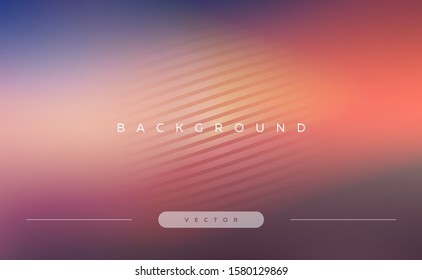Blue and Violet Colorful Vector Background. Blurred Minimalistic Wallpaper.