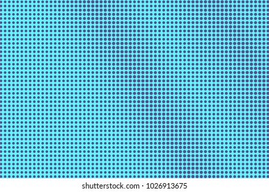 	
Blue violet dotted halftone. Diagonal regular dotted gradient. Half tone vector background. Artificial texture. Violet dots on cyan backdrop. Vivid pop art design template. Glitch halftone texture