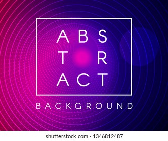 Blue violet liquid color design background with frame and text. Fluid gradient forms the composition. Futuristic Poster Design