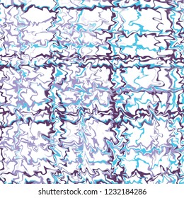 blue, violet and purple zig zag lines checkered background pattern, vector illustration