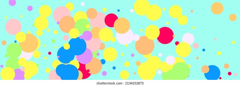 Blue Violet Red Kids Vibrant Multicolor Textile. Dark Play Bordo Pink White Print. Yellow Children Pastel Circles Purple Wallpaper. Bright Green Indigo Beige Rainbow Color Background.