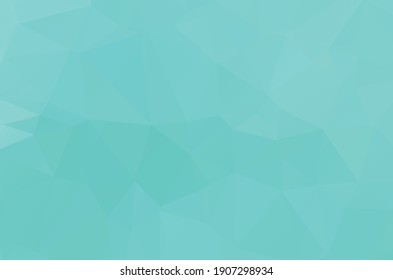 Blue vivid geometric polygonal abstract design background template