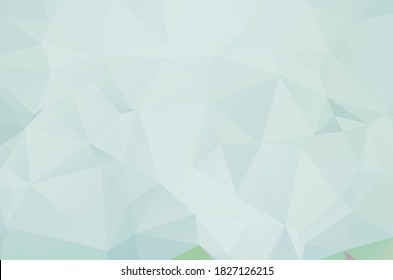 Blue vivid polygonal mosaic background, creative design templates Illustration