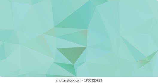 Fondo de mosaico poligonal azul vívido, plantillas de diseño creativo Ilustración