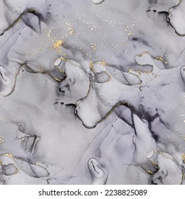 Blue Wall Elegant Texture. Gold Water Color Marble. Purple Water Color Background. Fluid Marble Background. Gold Oriental Watercolor. Marble Alcohol Ink. Luxury Abstract Painting. Blue Wall Tile.