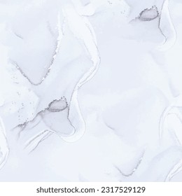 Blaue Mauer. Moderne abstrakte Wiederholung. Amethyst Aquarellhintergrund. Marmor-Hintergrund. Marmorwasserfarbe. Blaue Mauer Eleganter Glitter. Gold Abstrakte Aquarellfarbe. Goldalkohol-Tinte wiederholen.