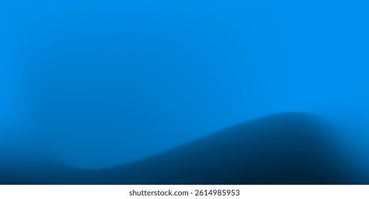 Blue Wallpaper, Background, Flyer or Cover Design for Your Business with Abstract Blurred Texture - Applicable for Reports, Presentations, Placards, Posters - Trendy Creative Vector Template