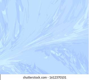 Blue wallpaper. Blur, stains, spots, gradient. Vector hand-drawing background for your design. Blue sky