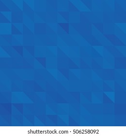 Blue warm color Triangle Geometric vector background 