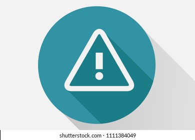 Blue warning icon