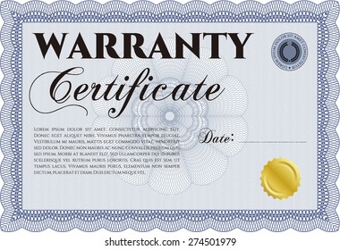 Warranty card design Images, Stock Photos & Vectors | Shutterstock