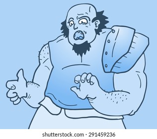blue warrior