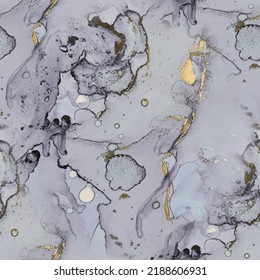 Blue Water Color Marble. Gold Alcohol Ink Repeat. Floor Marble Background. Luxury Abstract Template. Lavender Alcohol Ink Background. Blue Abstract Watercolor. Fluid Elegant Pattern. Gold Wall Floor