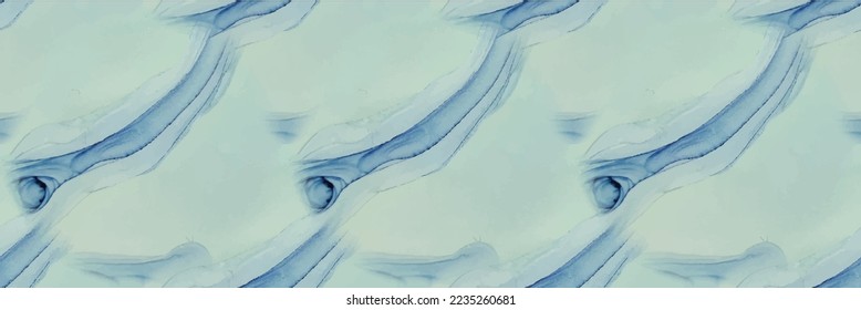 Blue Water Color Marble. Lilac Art Tile. Lavender Alcohol Ink Watercolor. Wall Marble Background. Floor Seamless Texture. Blue Abstract Watercolor. Blue Alcohol Ink Repeat. Luxury Seamless Template