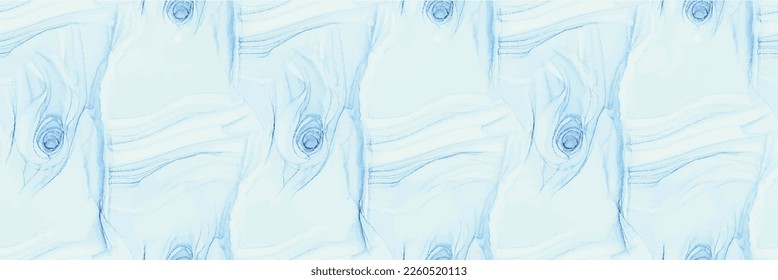 Blue Water Color Marble. Violet Water Color Watercolor. Wall Elegant Pattern. Blue Seamless Background. Fluid Marble Watercolor. Blue Alcohol Ink Repeat. Lilac Art Tile. Luxury Seamless Template