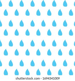 blue water drop patterns on a white background vector