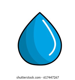 blue water drop save eco