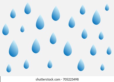 blue water droplet icon on white background