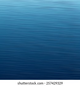 Superficie marina de agua azul. Antecedentes abstractos. Ilustración vectorial.  