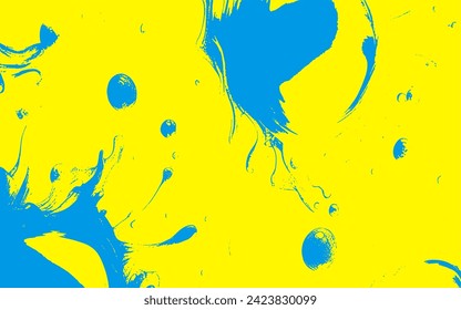 fondo abstracto de salpicadura de agua azul