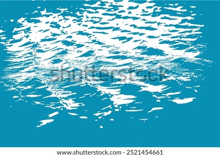 Blue Water Splash and Ripple Background with Abstract Textures - Oceanic, Aqua, and Wave Patterns for Design