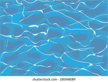 blue water surface