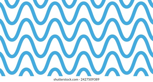 Blue water wave line pattern Background design illustration. Vector illustration. Abstract background. Japanese style concept.
