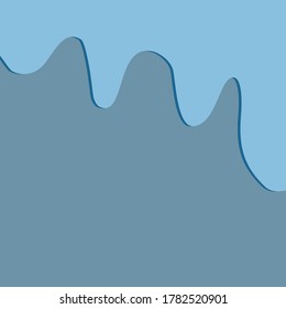 Blue water wave wave pattern background