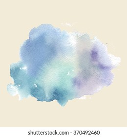 blue watercolor 