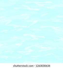 Blue watercolor abstract background. Clouds, sky, sea waves. Color pattern. Vector illustration.