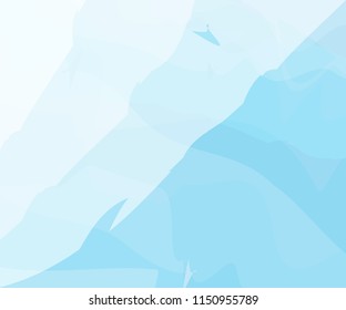 Blue watercolor abstract background vector design 