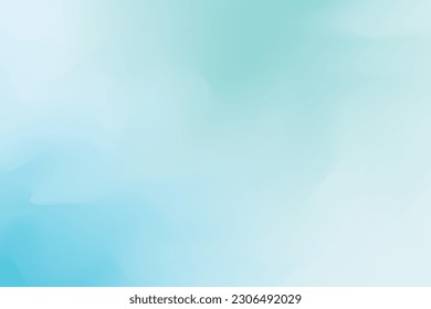 Blue Watercolor Abstract Background. Wallpaper. Vector Illustration
