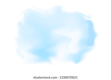 Fondo abstracto de acuarela azul. Fondo de escritorio. Ilustración vectorial