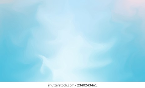 Blue Watercolor Abstract Background. Wallpaper. Vector Illustration
