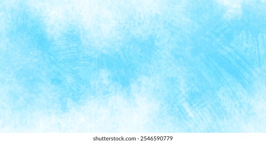 Fondo abstracto de acuarela azul, Fondo de pantalla, elemento de diseño. Textura pintada a mano colorida, lavar. Abstractas invierno congelado, fondo helado. 