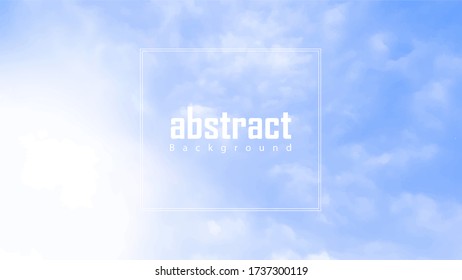 Blue watercolor abstract texture background
