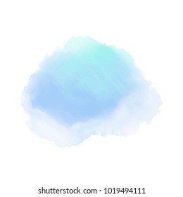 blue watercolor background