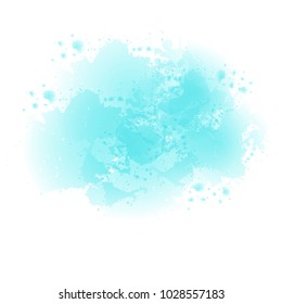 Blue watercolor background