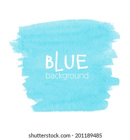 blue watercolor background