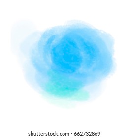 blue watercolor background