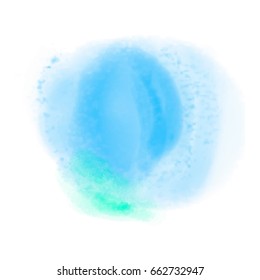 blue watercolor background