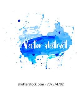 blue watercolor background