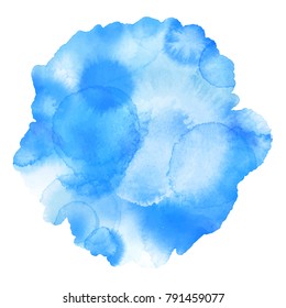 Blue watercolor background