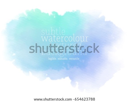 blue watercolor background
