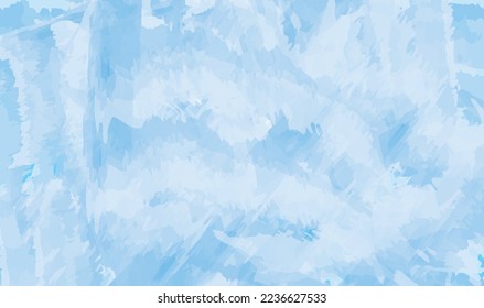 Blue watercolor background, abstract watercolor texture background vector illustration.