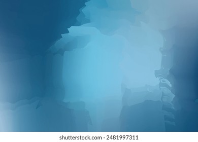 Blue watercolor background, abstract watercolor texture background vector illustration.