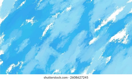 Blue watercolor background with copyspace for your design. vector.