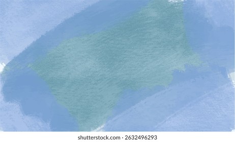 Blue watercolor background with copyspace for your design. vector.