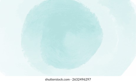 Blue watercolor background with copyspace for your design. vector.