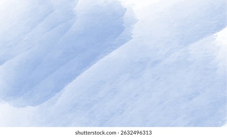 Fondo de acuarela azul con copyspace para su diseño. Vector.